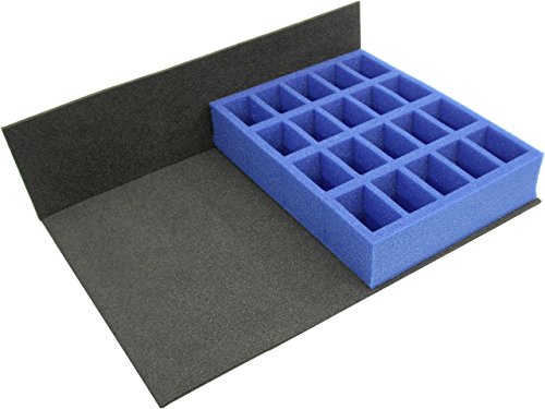 KR Tray for 20 Bulky troops/troops on 32mm bases - Upto 50mm tall (SM59)