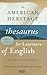 The American Heritage Thesaurus for Learners of English