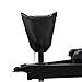 RZMAYIS Waterproof Electric Tongue Jack Cover, Black PU Materials Universal Trailer RV Jack Protective Cover Large Size 14.5
