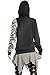 Xcoser Fancy Super Soldier Style Zipper Jacket Hoodie Sweatshirt Coat Costume Unisex L