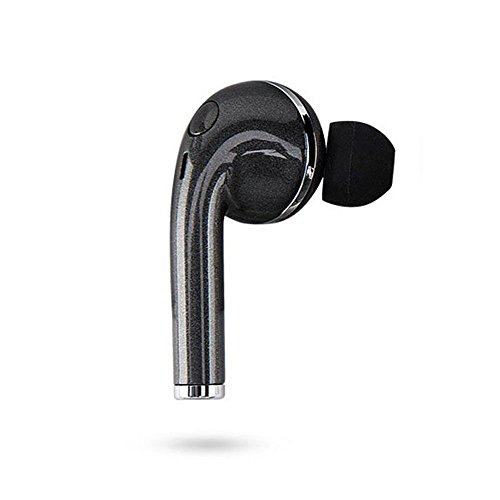 Alotm Mini Bluetooth V4.1 Earbud Wireless In-ear Headset with Mic Handfree Earphone Stereo Headphone for iPhone 7/7 Plus 6 iPad Samsung Galaxy S8 S7 S6 HTC LG Android Smartphone and More (Black)