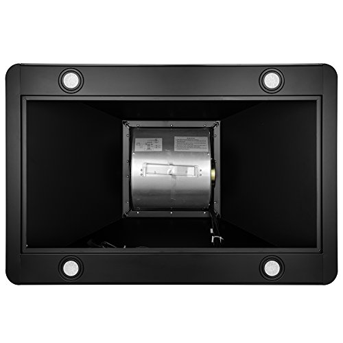 FIREBIRD New 36" European Style Island Mount Stainless Steel Range Hood Vent W/Both Side Accessible Touch Sensor Control FBTK-B306H-90