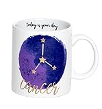 Cancer Mug - Jumbo 22Oz Zodiac Mug Astrology Decor Constellation Mug For All Horoscopes Signs. Coffee Mugs For Women, Perfect Horoscope Gifts Mug With Quotes. Bpa Free Porcelain Mug By Ankit
