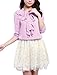 Allegra K Women 3/4 Sleeve Bow Ruffle Casual Summer Tops Blouses