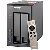 QNAP TS-251+ 2-Bay Next Gen Personal Cloud NAS, Intel 2.0GHz Quad-Core CPU with Media Transcoding