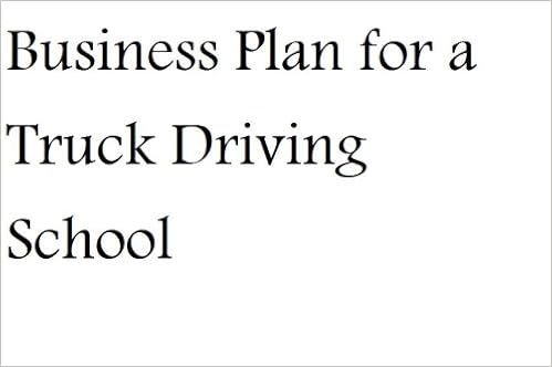 truck driving business plan