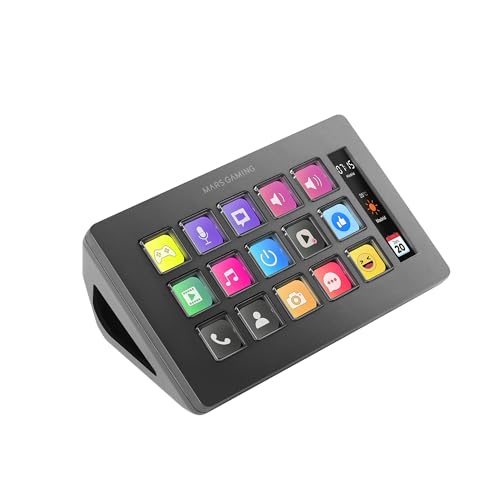 MSD-One Control Deck Slim 15 Teclas LCD Negro