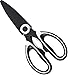NOVASKO Premium Heavy Duty Kitchen Shears (Black/White)
