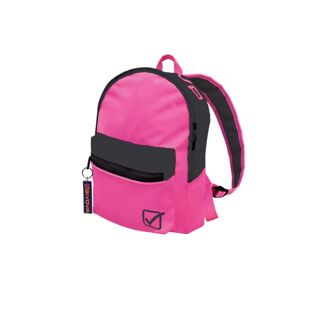 Givova Men's B025-0610-unique Backpack, Fuxia/Black, One Size