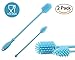 Silicone Bottle Cleaner Brush Set (Blue)