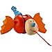HABA Dragon Dooly Wooden Pulling Animal with Flapping Wings Classic Pull Toy
