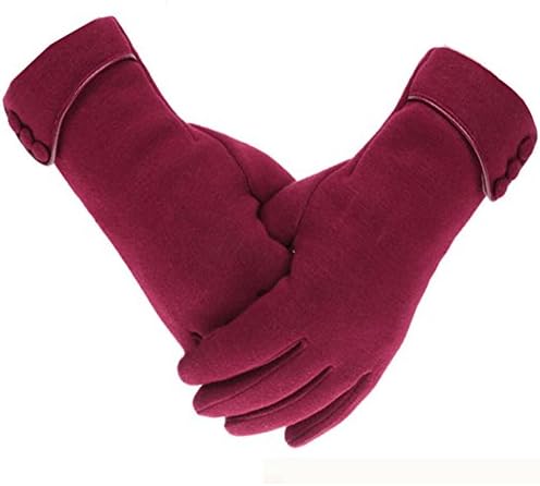 Cold Weather Gloves, BAISTEK Women Touchscreen Windproof Thick Gloves/Soft Gloves