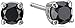 Amazon Essentials 2 cttw Black Diamond Stud Earrings 14k White Gold, (previously Amazon Collection)