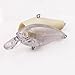 LPATTERN 30pcs Unpainted Fishing Baits Sets Blank Hard Lures Kit Crankbaits Wobblers Fishing Tackle with 3D Eyes