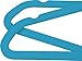 Utopia Home Kids Velvet Hangers - Small Clothes Hanger - Non Slip - Space Saver (25, Blue)