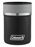 Coleman Lounger Stainless Steel Can Insulator, Black,