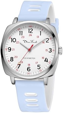 Women\'s Silver White Analog Quartz Metal hinged Pearl Cuff Bracelet Wrist Watch Amazon.com: Rosemarie Collections Women main image 3