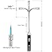 Larruping Torch Lighter Jet Flame Gas Butane Lighter 360° Flexible Long Neck Refillable Windproof Fire Lighter for Grill BBQ Camping Fireplace Stove Candlethumb 1