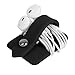 ELFRhino Silicone Earphone Organizer Earphone Wrap Winder Headphone Cord Organizer Wrap Winder Manager/Cable Winder(Black, 1 Piece)