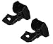 Wedge-It - The Ultimate Door Stop - Black - TWO PACK