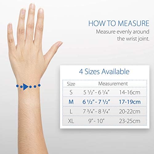 Swede-O Thermal Vent Wrist/Forearm Splint, Left – Medium