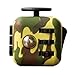 Evermarket Fidget Toy Set of Tri-Spinner and Fidget Cube Camouflage,Anxiety Attention Stress Relief for Children & Adults,Pack of 2 Green Camo