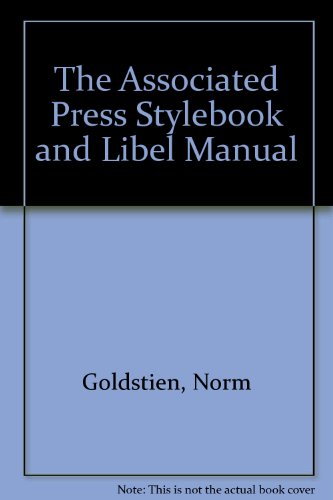 Download The Associated Press Stylebook and Libel Manual Download The Associated Press Stylebook and Libel Manual