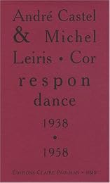 Correspondance 1938-1958