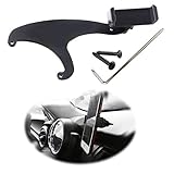 Miniclue Behind Tachometer Bolt-On Smartphone Cell Phone Cup Mount GPS Holder with Cradle Rotatable Clip for Mini Cooper F54 F55 F56 F57 F60，1pack