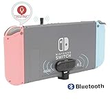 GuliKit Route+ PRO Bluetooth Transmitter Wireless Audio USB-C Adaptor or Receiver with Voice Transmission - Must Have Gaming Accessory for Wireless Headset Compatible with Nintendo Switch and PC