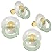 Gerber First Essentials Soft Center Latex Pacifier, 4 Pack - Green