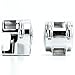 Krator Chrome Handlebar Switch Housing Cover Kit Compatible with Honda VT 600 VLX / 750 Spirit/ACE/Aero/VTX 1300 Custom (CSH004)