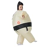 YEAHBEER Inflatable Costumes | T-REX Costume | Halloween Cosplay Costume| Blow Up Costume - Suit for Adult/Kid … (E-Sumo Kid)
