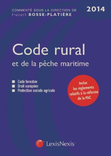 Code rural et de la pêche maritime 2014