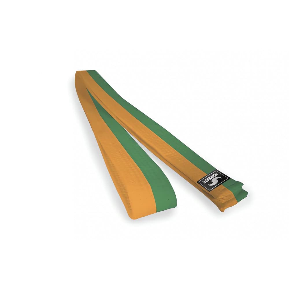 Dorawon Z50Z5_683 Unisex Adult Cotton Belt, Orange/Green, Size: 250 cm