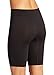 Jockey Women's Underwear Skimmies Cotton Fusion Slipshort, Black, L