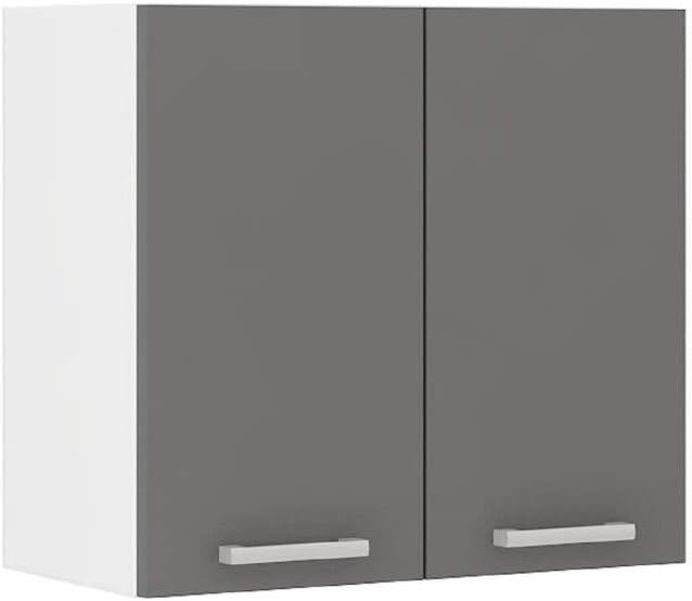 Ultra Meuble Haut De Cuisine L 60 Cm Gris