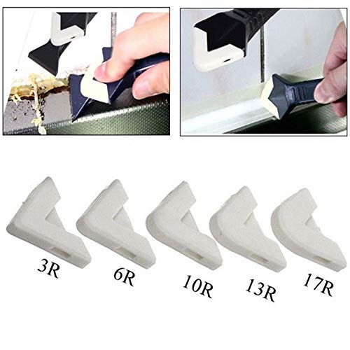 image for ☀ Dergo ☀ Scrapers,5 Pcs Silicone Sealant Spreader Spatula Scraper