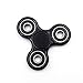 Cppslee Hands Fidget Spinner Toy Stress Reducer- Perfect For ADD, ADHD, Anxiety, and Autism Adult Children (Black + sliver)