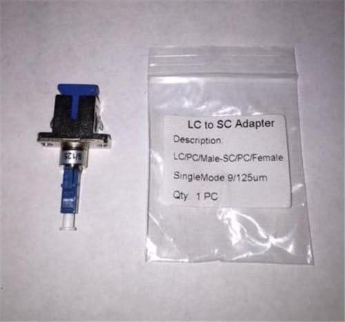 Certicable LC/Male - SC/Female Adapter Single Mode SM Fiber Optic Connector