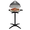 George-Foreman-GFO3320GM-IndoorOutdoor-Gun-Metal-Electric-Grill