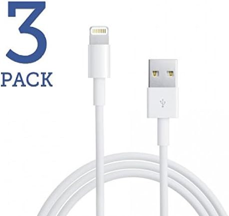 iPhone Cable, 3 Pack, 3 ft, USB Lightning iPhone Charger Cord