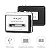 Cassette to MP3 Converter with Earphone,Wikoo Portable Tape-to-MP3 Converter Cassette Player,Retro Cassette Walkman,Convert Music on Tape to to MP3 Format