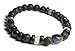 Unisex Gemstone Bracelet for Mental Well-being, Focus, Clarity, Anti Anxiety, thyroid, sleep, Stress Relief, Sleep aid, Lava stones, Fluorite,Lapis,Amethyst, Oil Diffuser,Aromatherapy