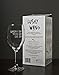 Lushy Wino – When I Sip, You Sip, We Sip – Cute, Novelty, Etched Stemmed, Large 16-Ounce Wine Glass with Funny Sayings in Gift Box