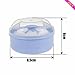 Joly Super Soft Villus Powder Puff for Face Makeup or Personal Care (Blue)