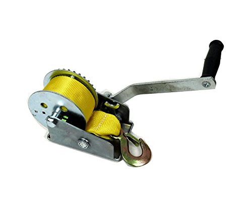 UI-Pro-Tools-Hand-Crank-Strap-Winch-1200lb-Capacity-ATV-Boat-Trailer-Heavy-Duty UI-Pro-Tools-Hand-Crank-Strap-Winch-1200lb-Capacity-ATV-Boat-Trailer-Heavy-Duty