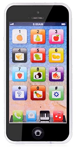 Screen Touch Toy Mobile Phone for Kids Boys, Mobile for Kids Real, Dummy Toy Mobile for Babies, Kids Mobile Toy, Baby Mobile Dummy Mobile Phone, Mobile for Kids Girls (Black)