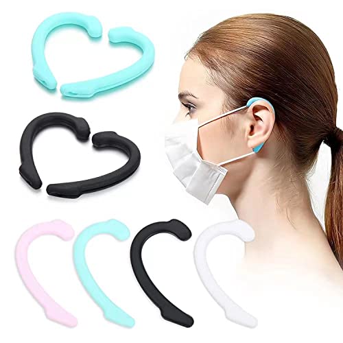 Cobakuey (4 Pairs，Multiple Colour) Mask Ear Protecting,Ear Protectors