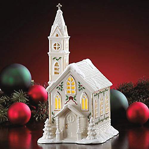 Kate Spade New York Lenox LightUp Village Church Figurine, 1.90 LB